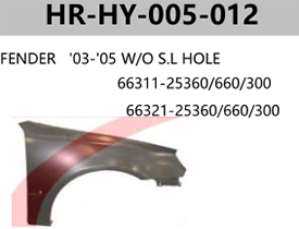 FOR HYUNDAI VERNA (ACCENT) 03-05