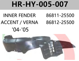 FOR HYUNDAI VERNA (ACCENT) 03-05