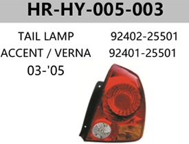 FOR HYUNDAI VERNA (ACCENT) 03-05