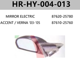 FOR HYUNDAI VERNA (ACCENT) 03-05