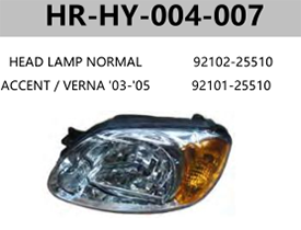 FOR HYUNDAI VERNA (ACCENT) 03-05
