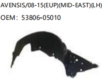 TOYOTA AVENSIS/08-15 LH 53806-05010