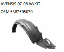 TOYOTA AVENSIS 07-08 W/KIT 5387505070