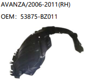 TOYOTA AVANZA/2006-2011 RH 53875-BZ011