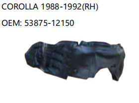TOYOTA COROLLA 1988-1992 RH 53875-12150