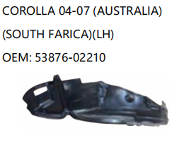 TOYOTA COROLLA 04-07 LH 53876-02210