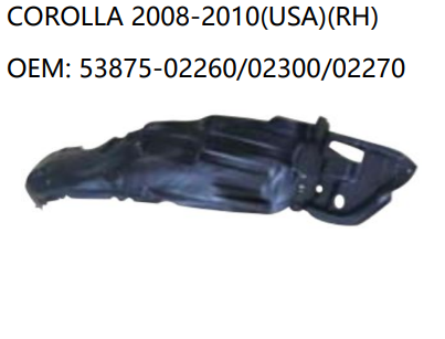 TOYOTA COROLLA 2008-2010 RH 53875-02260/02300/02270