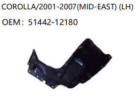 TOYOTA COROLLA/2001-2007 LH 51442-12180