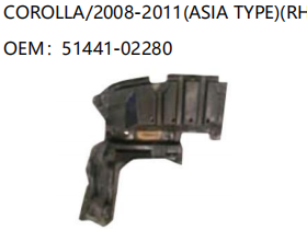 TOYOTA COROLLA/2008-2011 RH 51441-02280