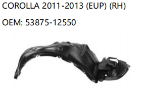 TOYOTA COROLLA 2011-2013 RH 53875-12550