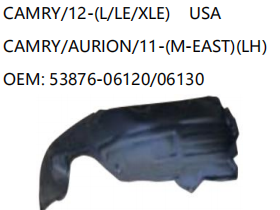 TOYOTA CAMRY/12- USA CAMRY/AURION/11-LH 53876-06120/06130