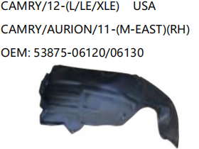 TOYOTA CAMRY/12- USA CAMRY/AURION/11-RH 53875-06120/06130