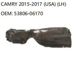 TOYOTA CAMRY 2015-2017 LH 53806-06170