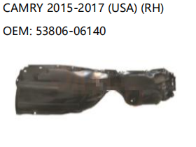 TOYOTA CAMRY 2015-2017 RH 53806-06140