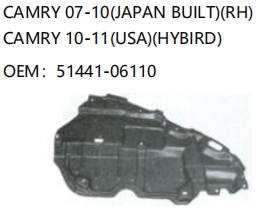 TOYOTA CAMRY 07-10 RH CAMRY 10-11 51441-06110
