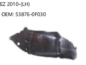 TOYOTA EZ 2010-LH 53876-0F030