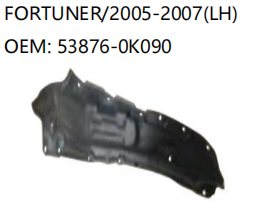 TOYOTA FORTUNER/2005-2007 LH 53876-0K090