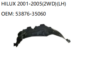 TOYOTA HILUX 2001-2005 2WD LH 53876-35060