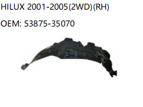 TOYOTA HILUX 2001-2005 2WD RH 53875-35070