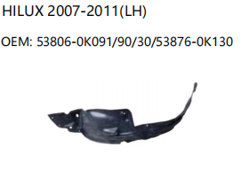 TOYOTA HILUX 2007-2011 LH 53806-0K091/90/30/53876-0K130