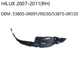 TOYOTA HILUX 2007-2011 RH 53805-0K091/90/30/53875-0K120