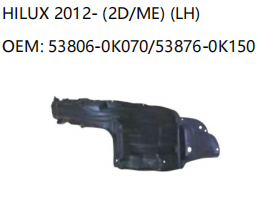 TOYOTA HILUX 2012- 2D/ME LH 53806-0K070/53876-0K150