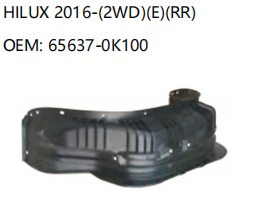 TOYOTA HILUX 2016-2WD RR 65637-0K100