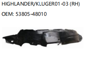 TOYOTA HIGHLANDER/KLUGER01-03 RH 53805-48010
