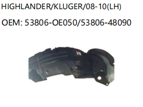 TOYOTA HIGHLANDER/KLUGER/08-10 LH 53806-OE050/53806-48090