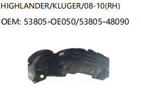 TOYOTA HIGHLANDER/KLUGER/08-10 RH 53805-OE050/53805-48090