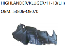 TOYOTA HIGHLANDER/KLUGER/11-13 LH 53806-OE070