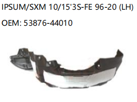 TOYOTA IPSUM/SXM 10/15'3S-FE 96-20 LH 53876-44010