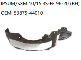 TOYOTA IPSUM/SXM 10/15'3S-FE 96-20 RH 53875-44010