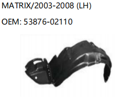 TOYOTA MATRIX/2003-2008 LH 53876-02110