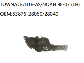 TOYOTA TOWNACE/LITE-AS/NOAH 98-07 LH 53876-28060/28040