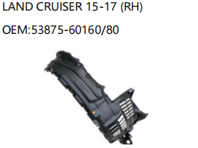 TOYOTA LAND CRUISER 15-17 RH 53875-60160/80