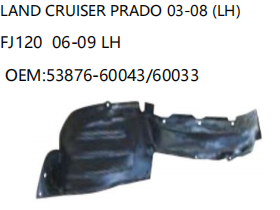 TOYOTA LAND CRUISER PRADO 03-08 LH FJ120 06-09 LH 53876-60043/60033