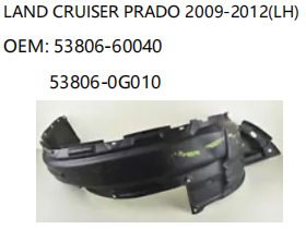 TOYOTA LAND CRUISER PRADO 2009-2012 LH 53806-60040 53806-0G010