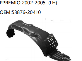 TOYOTA PPREMIO 2002-2005 LH 53876-20410