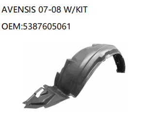 TOYOTA AVENSIS 07-08 W KIT OEM:5387605061