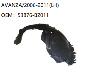 TOYOTAAVANZA 2006-2011RH OEM：53875-BZ011