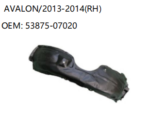TOYOTAAVALON 2013-2014 RH OEM: 53875-07020
