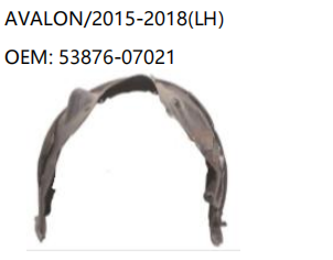 TOYOTAAVALON 2015-2018 LH OEM: 53876-07021