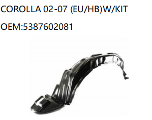 TOYOTACOROLLA 02-07 EU HB W KIT OEM:5387602081