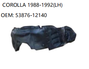 TOYOTACOROLLA 1988-1992 LH OEM: 53876-12140