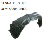 TOYOTA SIENNA 11- SE LH 53806-08020
