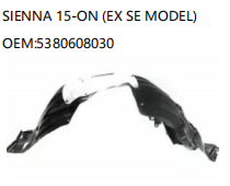 TOYOTA SIENNA 15-ON EX SE MODEL 5380608030