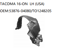 TOYOTA TACOMA 16-ON LH 53876-04080/TO1248205