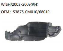 TOYOTA WISH/2003-2009 RH 53875-0M010/68012