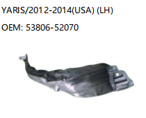 TOYOTA YARIS/2012-2014 LH 53806-52070